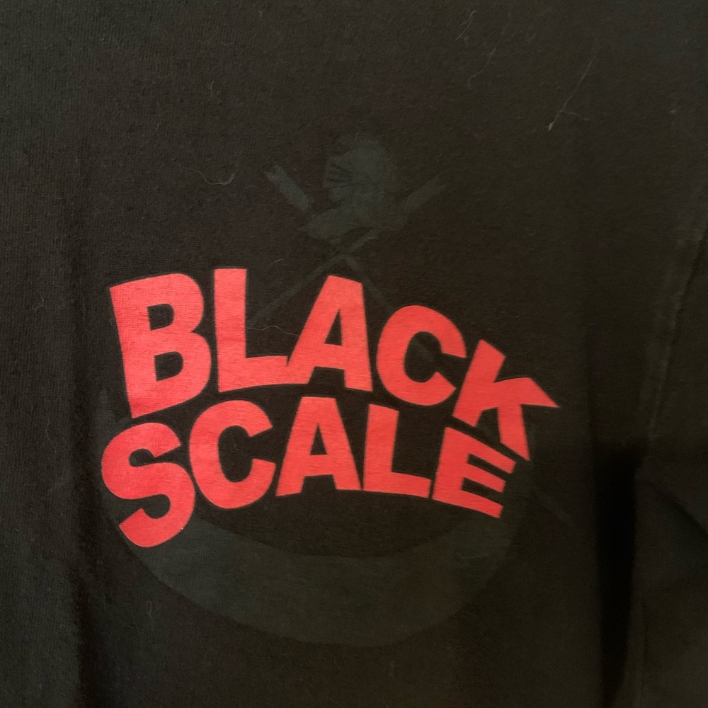 Black Scale Tee Shirt